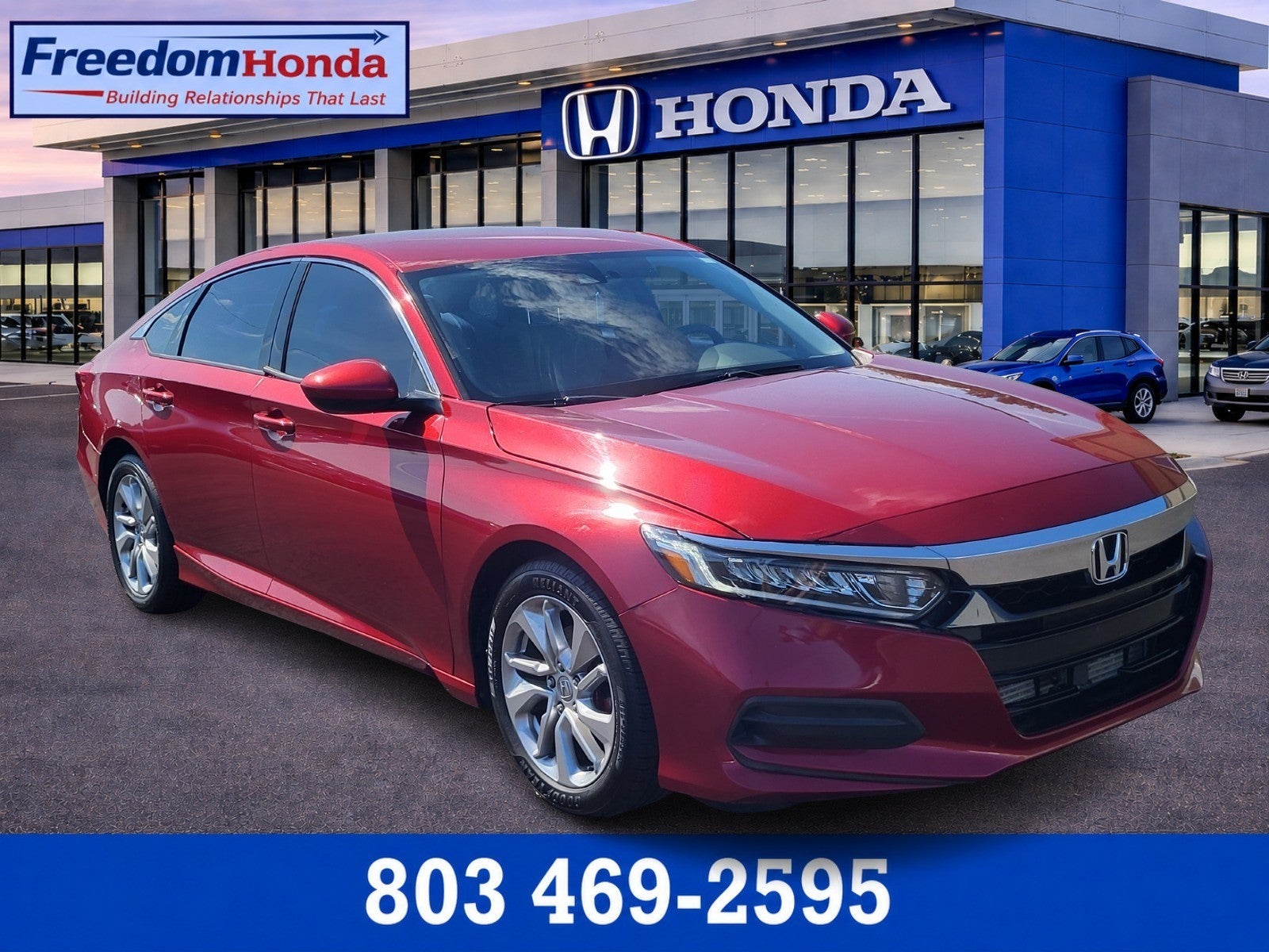 Used 2019 Honda Accord LX with VIN 1HGCV1F12KA014923 for sale in Sumter, SC
