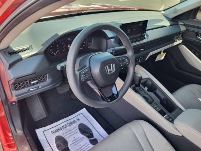 2025 Honda Accord Sedan SE