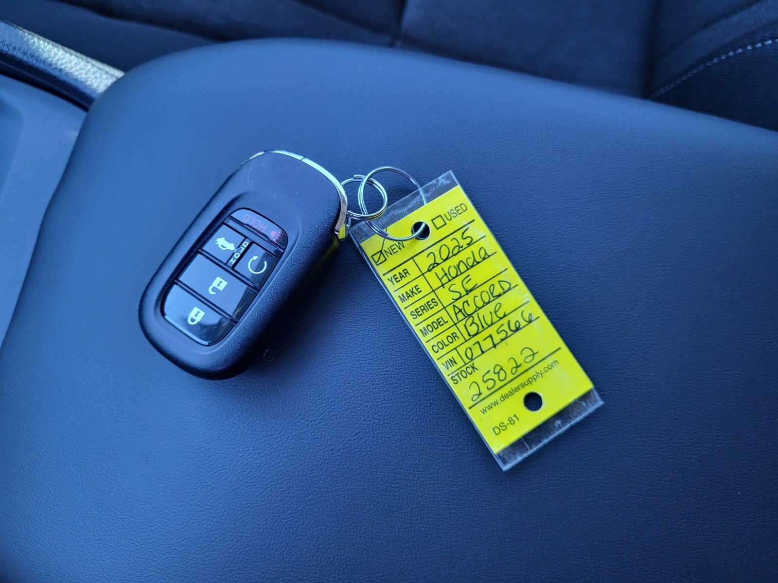 2025 Honda Accord Sedan SE