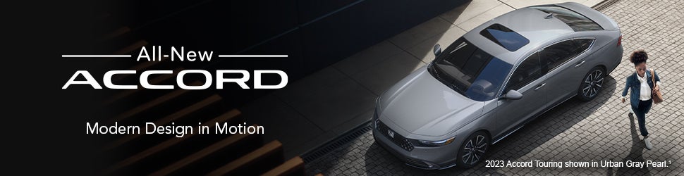2023 Accord Touring shown in Urban Gray Pearl