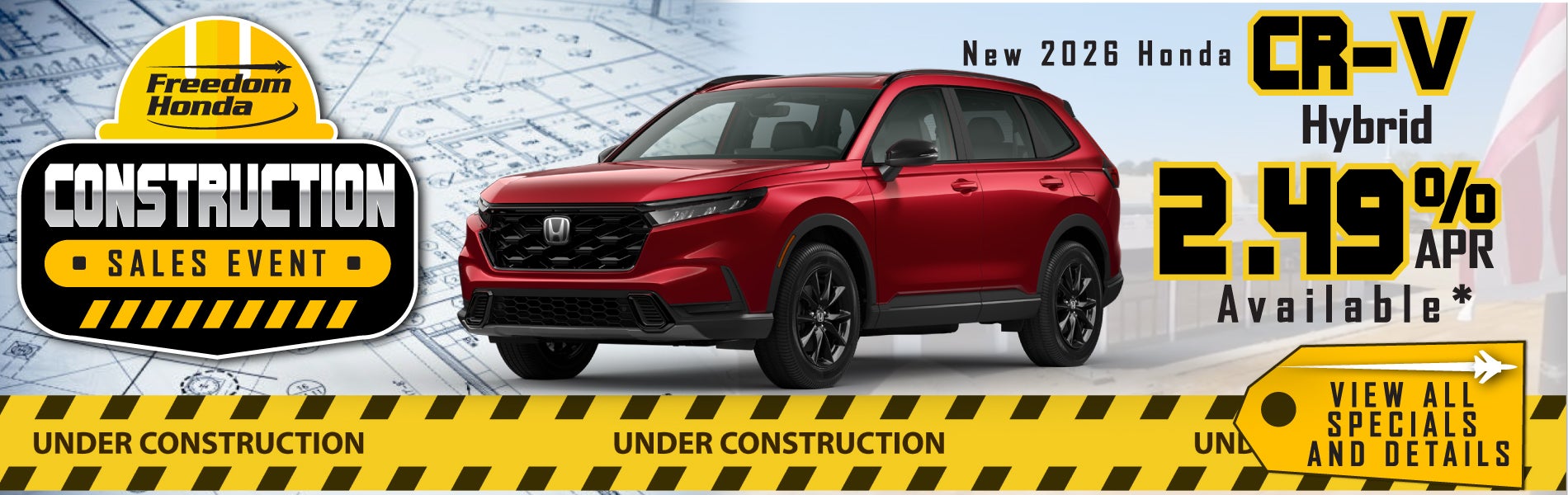 New 2026 Honda CR-V Hybrid Special near Columbia SC