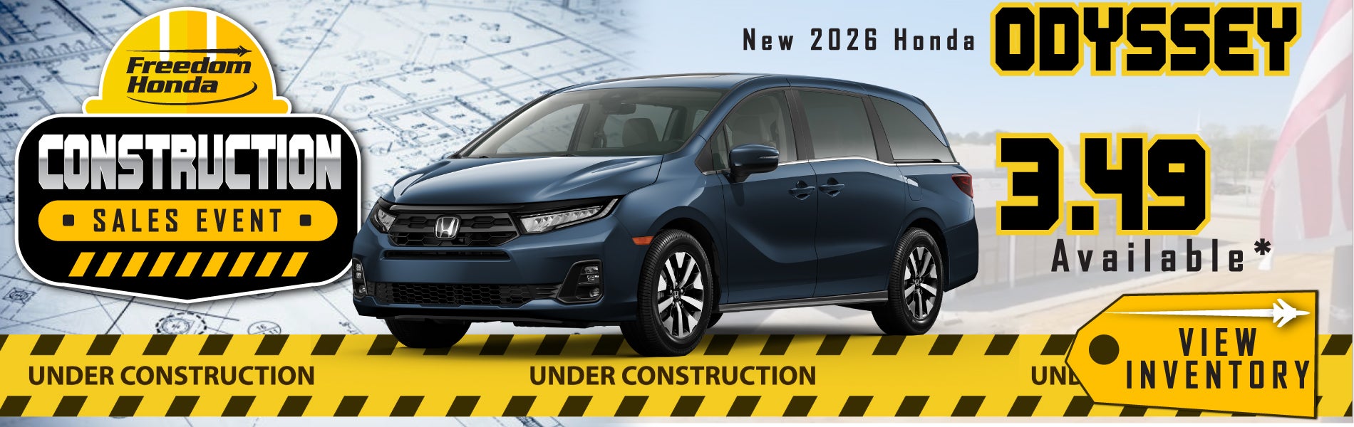 New 2026 Honda Odyssey Offer