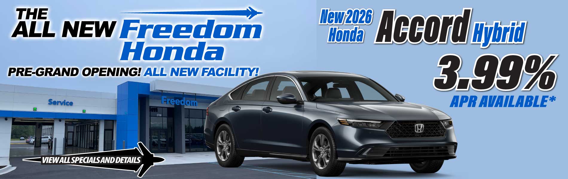 New 2026 Honda Accord Hybrid Special