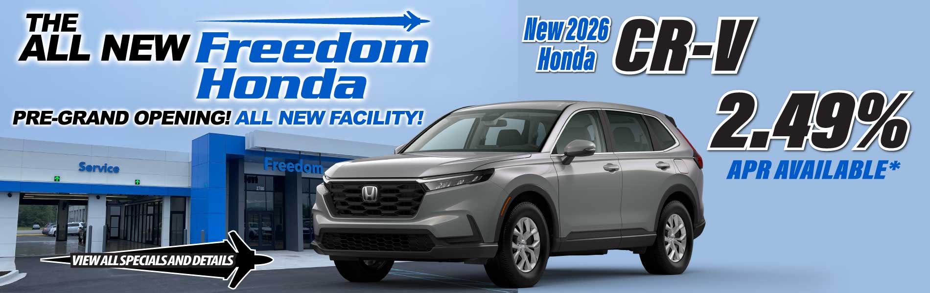 New 2026 Honda CR-V Special