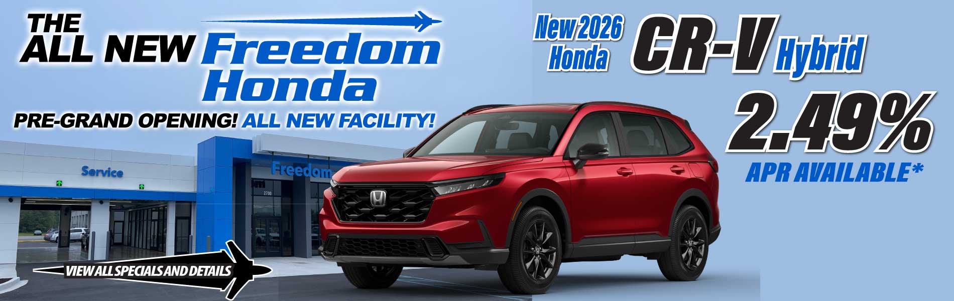 New 2026 Honda CR-V Hybrid Special near Columbia SC