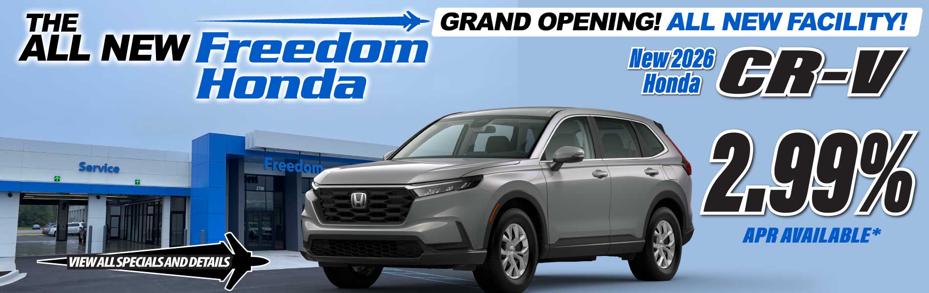 New 2026 Honda CR-V Special